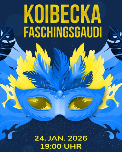 🎭🎊💙💛 FASCHING 2026 in Kollbach 💙💛🎭🎊

Der 1. FC Kollbach lädt euch herzlich zu unseren Faschingspartys ein, bei denen wir gemeinsam feiern und eine richtig gscheide Gaudi haben wollen! 

Unsere „Koibecka Faschingsgaudi“ geht in die vierte Runde und findet auch dieses Jahr wieder wie der „Weiberball“ im Feuerwehrhaus in Kollbach am Sportgelände statt. Kommt vorbei und feiert mit uns die Faschingssaison 2025/2026 mit bester Faschingsmusik und unseren Party-DJs, die euch garantiert in Feierlaune bringen!

An der Bar gibt es Longdrinks, Shots und Bier. Auch für eine Stärkung zwischendurch ist ebenfalls gesorgt.

Zur Veranstaltung - „Koibecka Faschingsgaudi“
https://fckollbach.de/faschingsgaudi

Zur Veranstaltung - „Auf gehts’s zum Weiberball“
https://fckollbach.de/weiberball

🎭 KOIBECKA FASCHINGSGAUDI
🗓️ Samstag, 24.01.2026 
⏰ ab 19:00 Uhr 
📍 Feuerwehrhaus Kollbach am Sportgelände
🎟️ 8 € Eintritt
📄 Eintritt ab 16 Jahre mit Muttizettel (siehe Veranstaltungsseite)

🎭 Auf geht’s zum Weiberball
🗓️ Freitag, 13.02.2026 
⏰ ab 19:00 Uhr 
📍 Feuerwehrhaus Kollbach am Sportgelände
🎟️ 8 € Eintritt
📄 Eintritt ab 16 Jahre mit Muttizettel (siehe Veranstaltungsseite)

Der 1. FC Kollbach und die Freiwillige Feuerwehr Kollbach freuen sich auf euch!

🎭 #faschinginkollbach