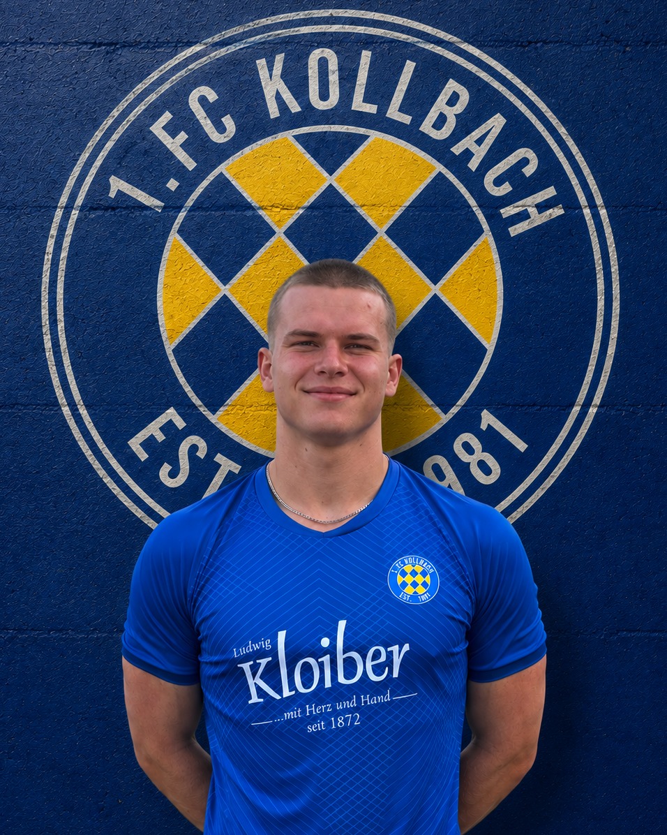 💙💛 Unser nächster Neuzugang ist da! 💛💙
Mit Lukas Brodinger dürfen wir einen weiteren Neuzugang für die kommende Saison beim 1. FC Kollbach begrüßen.
Der 18-jährige Stürmer war zuletzt in der Jugend des TSV 1865 Dachau und des FC Ampertal Unterbruck aktiv. Nun möchte Lukas den nächsten Schritt gehen und künftig unsere Mannschaft verstärken.
Wir freuen uns, dass sich Lukas für den 1. FC Kollbach entschieden hat und heißen ihn herzlich willkommen.
#ForzaKollbach #DesishoidaPlatzal 💙💛